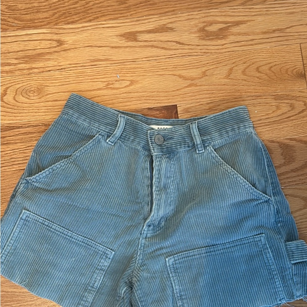 Pacsun Blue Corduroy Shorts